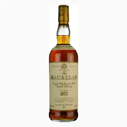 Macallan 1971-1989 18 Year Old Sherry Cask