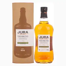 Jura 13 Year Old Two-One-Two Single Malt Scotch Whisky 70cl