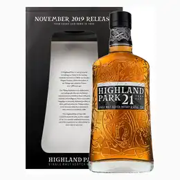 Highland Park 21 Years Whisky