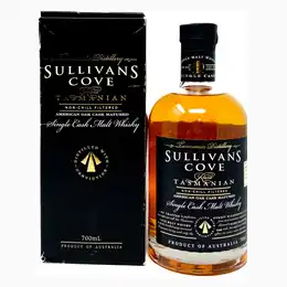 Sullivans Cove 2000 Single American Oak Cask #HH0354 Single Malt Australian Whisky, 70cl, 47.5% ABV