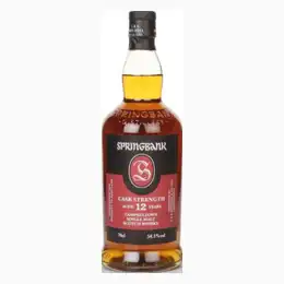 Springbank 12 Year Old Cask Strength Whisky 70cl