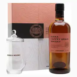 Nikka Coffey Grain Japanese Whisky Gift Set, 70 cl