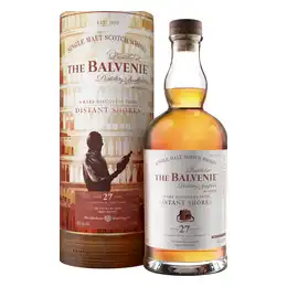 Bottle Of The Balvenie Stories A Rare Discovery From Distant Shores 27 Year Old Whisky With Gift Box