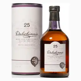 Dalwhinnie 1987 25 Year Old Natural Cask Strength Bottled 2012 With Original Tube
