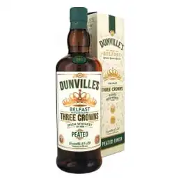 Dunvilles Three Crowns Peated Blend 43.5% 70cl