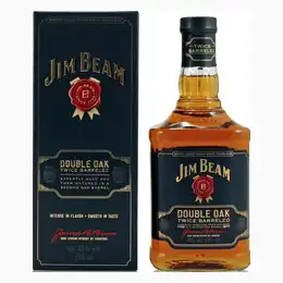 Jim Beam Double Oak Bourbon Whiskey 0.7L 