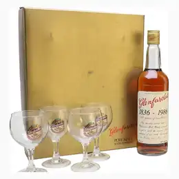 Glenfarclas 150th Anniversary & 4 Glasses Set