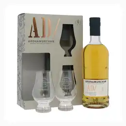 Ardnamurchan AD Single Malt Whisky Gift Set with 2 Glasses