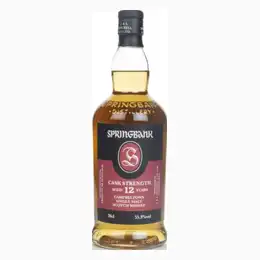 Springbank 12 Year Old Cask Strength - 55.9% Whisky 70cl