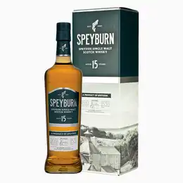 Speyburn 15 Year Old Speyside Single Malt Scotch Whisky 70cl