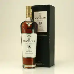 The Macallan 18 year old Sherry Oak Cask Highland Single Malt Scotch Whisky 43% 70cl