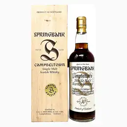 Springbank 30 Year Old Millennium Limited Edition Single Malt Scotch Whisky, 70cl, 46% ABV