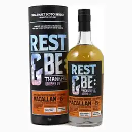 Macallan 15 Year Old Rest and Be Thankful