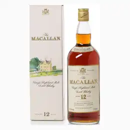 Macallan 12 Year Old Sherry Cask 1 Litre Screw Cap With Original Box