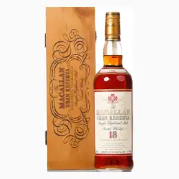 Macallan 1980 18 Year Old Gran Reserva Bottled 1999 With Original Wooden Box
