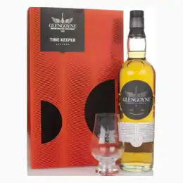 Glengoyne 12 Year Old Time Keeper Gift Pack with Glass Whisky 70cl