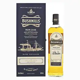 Bushmills Rum Cask Reserve Whiskey Limited Edition Steamship Collection 70cl