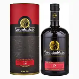 Bunnahabhain 12 Year Old Single Malt Whisky 70cl