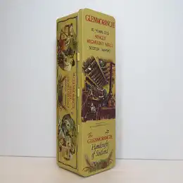 Glenmorangie 10 Year Old from 1990s in Handcrafts of Scotland Gift Tin Box 