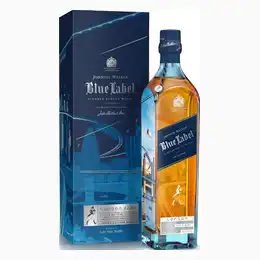 Johnnie Walker Blue Label Cities Of The Future London Edition 2220 Whisky 7 Next To Gift Box