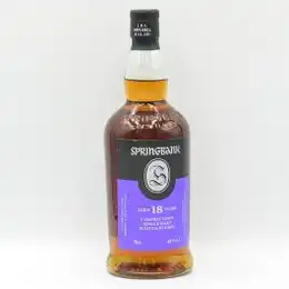 Springbank 18 Year Old Single Malt 2020 Release