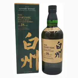 Hakushu 18 Year Old 43% 70cl