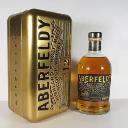 Aberfeldy 12 Year Old in Gold Bar Tin 
