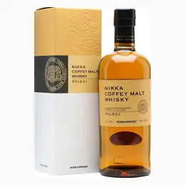 Bottle Of Nikka Coffey Malt Whisky And A Gift Box