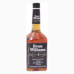 Evan Williams Black Bourbon Whiskey 1.0L 