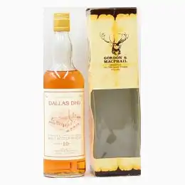 Dallas Dhu 10 Year Old Speyside Malt Whisky G&M 1980s