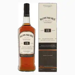 Bowmore 15 Years Golden & Elegant GP 1.0L 