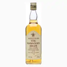 Oban 13 Year Old Managers Dram Sherry Cask
