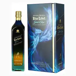 Blended Scotch Johnnie Walker Blue Label Ghost & Rare Glenury Royal