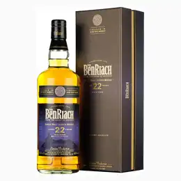 Benriach 22 Year Old Dunder Peated Dark Rum Finish