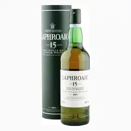 Laphroaig 15 Year Old, Nineties Bottling with Tube