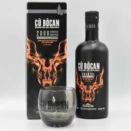 Tomatin Cu Bocan Highland Whisky 2006 Limited Edition Gift Set with Glass