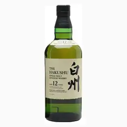 The Hakushu 12 Year Old Single Malt Japanese Whisky 70cl
