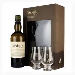 Port Askaig 8 Year Old Bottle & Glass Set