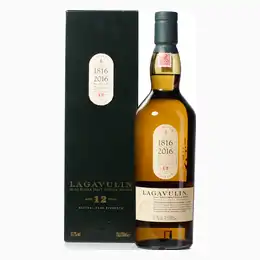 Lagavulin 12 Year Old 200th Anniversary Bottled 2016 With Original Box