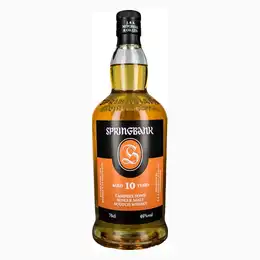 Springbank 10 Year Old Single Malt Scotch Whisky 70cl