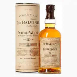 Balvenie 12 Year Old Doublewood With Original Tube