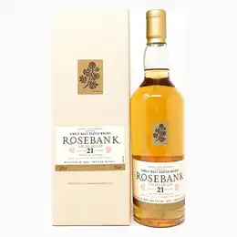Rosebank 1990 21 Year Old Cask Strength Single Malt Scotch Whisky, 70cl, 53.8% ABV