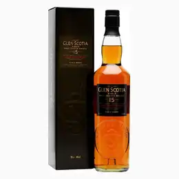 GLEN SCOTIA 15 Year Old Campbeltown Single Malt Scotch Whisky 70cl 46%