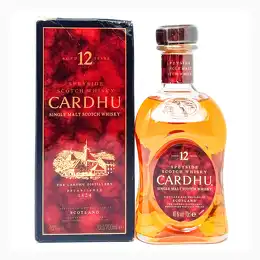 Cardhu 12 Year Old Pure Malt Single Malt Scotch Whisky, 70cl, 40% ABV