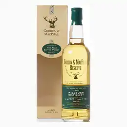 Millburn 1980 Gordon & Macphail Reserve Bottled 1998 With Original box
