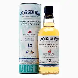 Mossburn Distillers Speyside Blended Malt 12 Years Old Foursquare Rum Finish