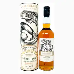 Singleton of Glendullan Select Game of Thrones House Tully Single Malt Scotch Whisky,70cl, 40% ABV