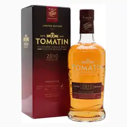 Tomatin 2010 Barolo Finish Italian Collection