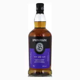 2022 Release of the Springbank 18YO Single Malt Whisky