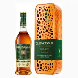 Glenmorangie The Quinta Ruban 14 Year Old Whisky Giraffe Gift Set, 70 cl